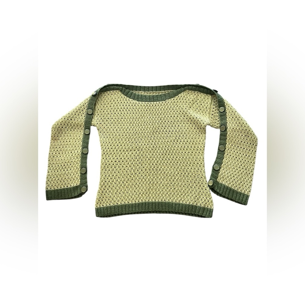 VINTAGE HANDMADE KNIT SWEATER